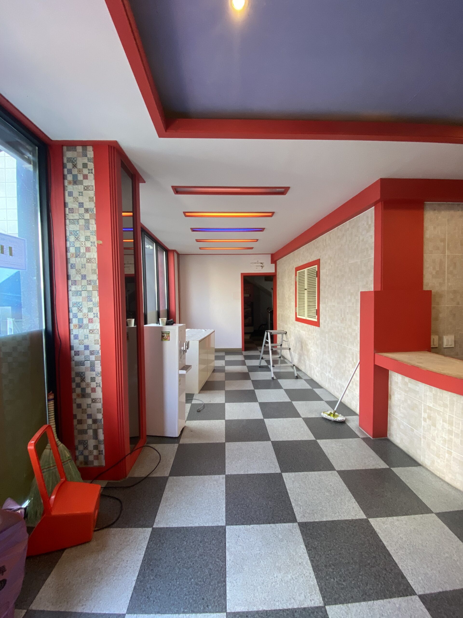 모텔 리모델링 레지던스 쉼 그리고 여유 입구 전